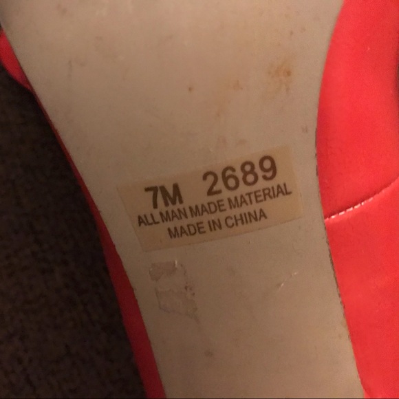 Cato Red bow high heels - Picture 5 of 5